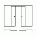 
    Пенал Eclisse Unico Double для раздвижной двери (полотно высотой до 2600 мм)