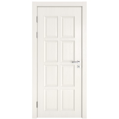 Классические двери, цвет: DG-CHESTER (Белый ясень, глухая)
