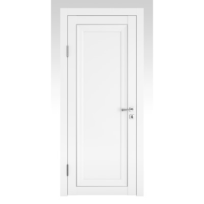Классические двери, цвет: DG-PG-5 (Белый бархат, глухая)