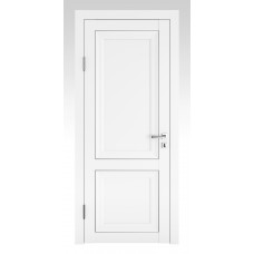 Классические двери, цвет: DG-PG-1 (Белый бархат, глухая)