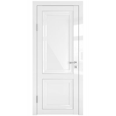 Классические двери, цвет: DG-PG-1 (Белый глянец, глухая)