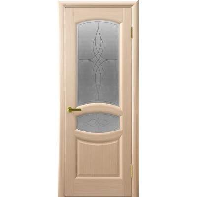 Дверь межкомнатная Анастасия, цвет: Беленый дуб