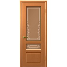Дверь межкомнатная Валенсия 2, цвет: Светлый анегри