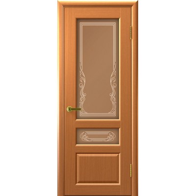 Дверь межкомнатная Валенсия 2, цвет: Светлый анегри