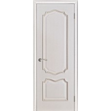 Дверь межкомнатная Премьера, цвет: Белая патина