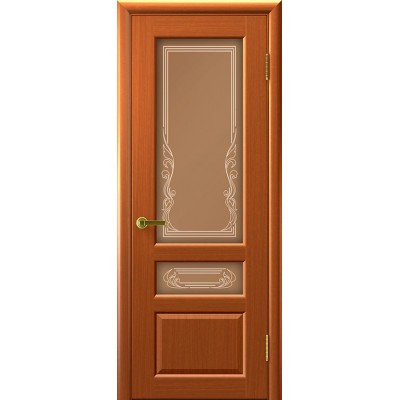 Дверь межкомнатная Валенсия 2, цвет: Темный анегри
